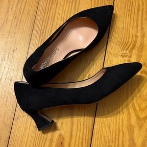 Black Women's low heels